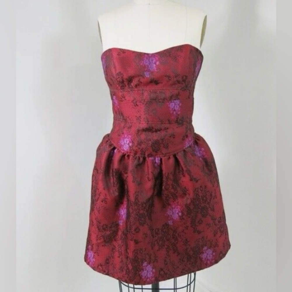 ❤️David Meister Red Cocktail Dress❤️